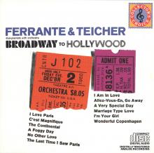 Ferrante & Teicher: Broadway to Hollywood (Columbia)